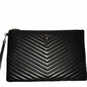 Saint Laurent large clutch